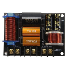 250W Audio Frequency Divider Two Way Hifi Speaker Crossover General Fever Household Speaker High-End DIY