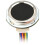 Round-Shaped Integrated Capacitive Fingerprint Sensor, Onboard LED Indicator, 192 X 192 Image Pixels, UART Communication 1