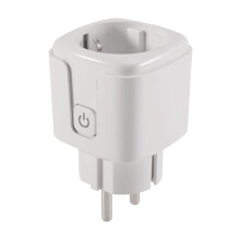 Tuya WiFi Plug EU Socket with Power Monitoring Timing Works with Life App Voice Control 16A