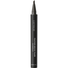 Oogpotlood - CATRICE - Feather Brow Filler - Waterproof - 30 Zacht Zwart - Natuurlijke matte finish