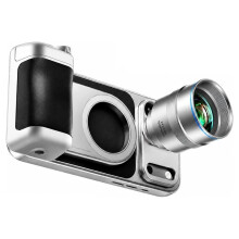 For 16Pro MAx 2X Telephoto Lens Camera Grip,Magnetic Lens Case with Detachable Grip Handle,for Photography