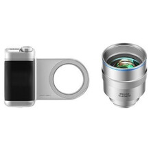 For 16 Pro 2X Telephoto Lens Camera Grip, Magnetic Lens Case with Detachable Grip Handle, for Photography