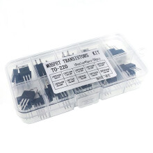 To-220 Transistor Assortment Kit - IRFZ44N,IRF640N,IRF540N,IRF3205 - 10 Types, 5 Each for Electronics Projects & Repair