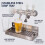 Beer Drip Trays Draft Drip Tray Wall Mount No Drain for Kegerators Beer Taps and Draft Systems Restaurants Kitchens Bars 5
