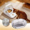 2PCS Replacement Bowl Rust-Resistant Bowls for SUREFEED RFID Pet Feeder Replacement Stainless Steel Bowl 3