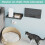 14" Foldable Wall Mount Router Shelf, Router Modem Wall Shelf with Cable Management for  Home Devices White 7