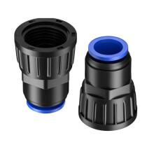 3 Stuks 16 mm PE-Slang Irrigatie Waterbuis Snelkoppeling Ventieladapter Tuin Micro-Type Druppelirrigatie Fittingen voor US