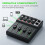 Passive Monitor Volume Controller XLR Input Output Passive Stereo Controller No Loss Volume Adjustment Controller. 4