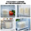 12 Pcs Flat Breast Milk Freezer Storage Organizer Trays Clear Space Saving Stackable Breastmilk Bag for Freezer 5