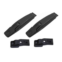 4Pcs Front Hood Support Hood Kit 3544924C1 & 3544925C2 for International Harvester DuraStar