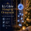 Winter Magic Snowflake Waterfall LED Hanging Christmas Ice Crystal Sparkling Snowflake String Lights Hanging 2
