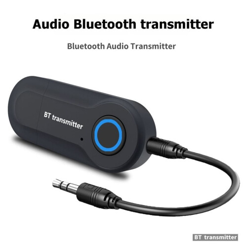 5.0 Transmitter 3.5MM Audio Adapter Wireless  Stereo Audio Transmitter Adapter for PC TV Headphones 1