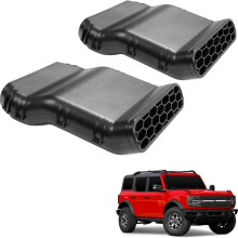 Under Vent Deflectors Rear Airflow Extension for Bronco 4-Door 2021-2026 Not for Bronco Sport or 2-Door