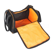 For BandBox Trio Speaker Storage Case Padded Waterproof Oxford Fabric Removable Shoulder Strap Bag