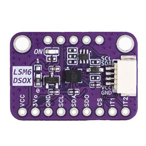 LSM6DSO Module 6-Axis Sensor with 3-Axis Accelerometer 3-Axis Gyroscope High-Performance Attitude Sensing LSM6DSOX