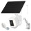 6W Solar Panel with Camera Mount for  Spotlight Cam /Pro Battery, 2-in-1 Solar Charger Wall Mount White 1