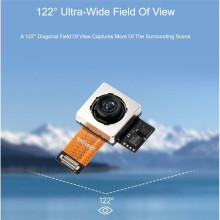 IMX563 12MP OIS Camera Module, 122 Wide-Angle Lens, Autofocus, Dual-Axis Optical Image Stabilization (OIS) Camera
