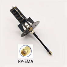 5.8G Directional Antenna Spiral Antenna High Gain 13DBi RHCP RPSMA for RC FPV Quadcopter Drone Freestyle Part