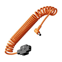 D-Tap to 5.5x2.5mm Power Cable for Amaran 60ds 60xs Atomos V Monitor Feelworld Monitor Hollyland LED Light