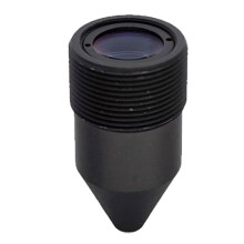 Lente Estenopeica HD de 3 Megapíxeles y 8 mm M 12, Lente de Cámara de Videovigilancia de 3 MP y 1/2,7", Filtro IR de 650 Nm, Lente ATM Metalúrgica