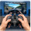 Universal Racing Steering Wheel Attachment for PS5 Controllers, Driving Simulator for Realistic Racing Gameplay, 1PC A 2