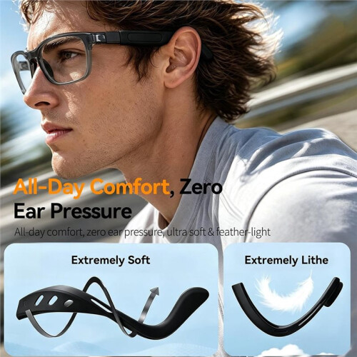 Silikonöronskydd för  Meta  Glasses, Halkfri Bekväm Passform 2