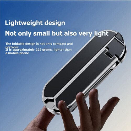 Portable Desk Foldable Adjustable Laptop Stand for Notebook Holder Compatible with 10-17 Inch Laptops Tablets 1