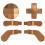 Metal Thumbsticks for  One Elite Series 2,for Elite Series 2 Controller Accessory Parts,Gaming Accessory Replacement 2