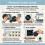 Halloween Automatic Singing Magnetic Fridge Magnet NFC Induction Refrigerator Magnetic Disc Rotary Disc Night Light 3