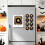 Halloween Automatic Singing Magnetic Fridge Magnet NFC Induction Refrigerator Magnetic Disc Rotary Disc Night Light 6