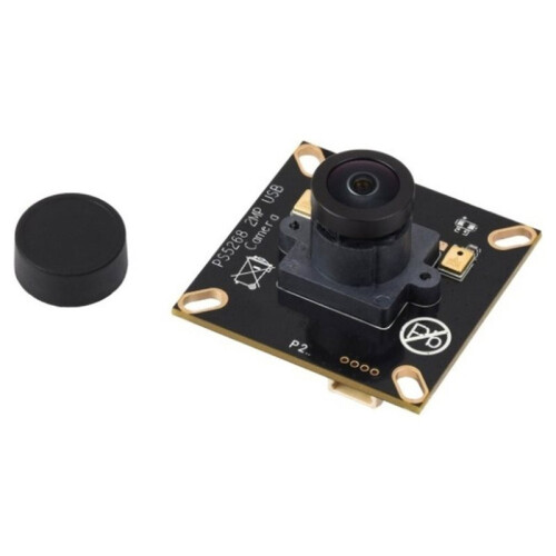 PS5268 2MP Camera Module Type B, USB 2.0 Header, High Dynamic Range, Rolling Shutter, Onboard Dual Microphones
