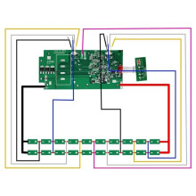 OP4040 Li-Ion Battery PCB BMS Circuit Board Repair for 40V Battery OP4040A OP4026A OP4050 OP4050A DIY Capacity