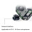 Microphone Shock Mount with Filter, Universal Shock Mount for 23.5-24.5mm Diameter Mic Anti-Vibration Integrated 5