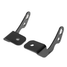 2 Soportes para Luces LED Tipo Pod para UTV, Montaje de Luz en el Pilar A para RZR XP / RZR, Acero, Resistente A la Corrosión