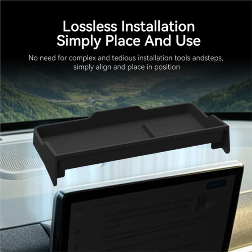 Behind Screen Storage Box for  Explorer 2026 Center Console Organizer Dashboard Organizer Tray 1