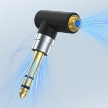 6.35mm Male to 4.4mm Female Audio Jack Adapter for Guitars, Headphones, Speakers, Microphones and Mixing Consoles