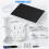 6W Solar Panel with Camera Mount for  Spotlight Cam /Pro Battery, 2-in-1 Solar Charger Wall Mount White 4