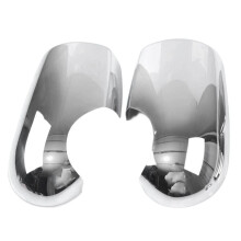 Car Door Side Mirrors Cover Rear View Mirror Cover Trim Sticker for Transit MK6 MK7 2000-2013
