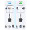 Receiver Transmitter Transceiver 2-in-1 3.5mm Type-C for Hands-Free Calling Adapter Wireless 2