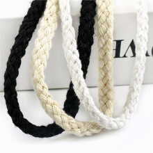 10M 5mm 8 Shares Twisted Cotton Cord for Bag Home Knapsack Woven Macrame Ropes Decor Braided Rope DIY Sewing Accessories