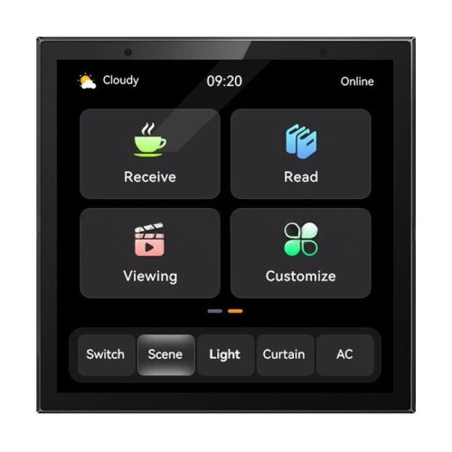Tuya 4 Inch IPS Touchscreen 86 Box Central Centrol WiFi BT Ontwikkelingsbord voor IoT  Display 2