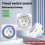24 Hours Timer  Timer Plug in Mechanical Grounded Programmable  Countdown Loop  Socket EU Plug 1