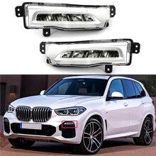 Front-LED-Nebelscheinwerfer mit Tagfahrlicht für X5 X6 X7 G05 G06 G07 M50i 40iX 50iX Rechts 63177406366