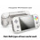 For Retroid Pocket NOVA Game Console Clear Protective Case Slim One-Piece Shockproof Anti-Scratch Anti-Drop Precise 2