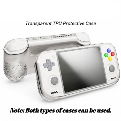 For Retroid Pocket NOVA Game Console Clear Protective Case Slim One-Piece Shockproof Anti-Scratch Anti-Drop Precise 1