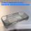 For Retroid Pocket NOVA Game Console Clear Protective Case Slim One-Piece Shockproof Anti-Scratch Anti-Drop Precise 3