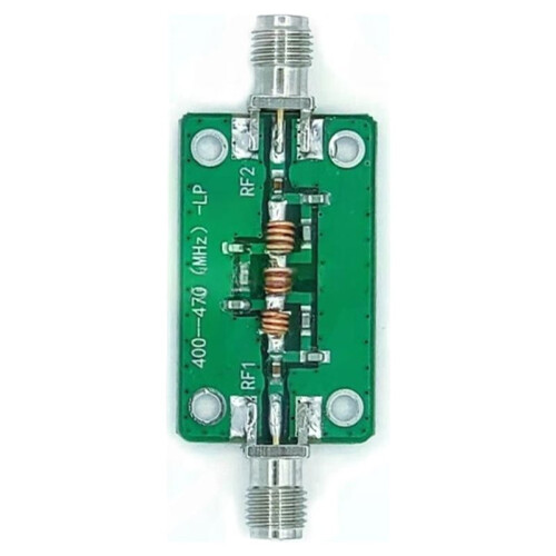 433MHz Low-Pass Filter,RFs Harmonic Suppression Module for Transceivers, Power Amplifiers, SDRs, Wireless Communication