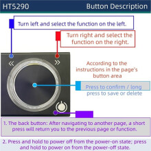 HT5290 Portable Internet Radio Si4732 Full-Band Radio (FM/AM) with Aviation Band, SSB, CW Decoding, and CW Practice