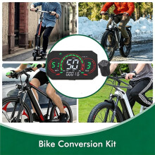 L6 E-Bike NFC LCD Display Meter UART 24V/36V/48V/60V/72V Speedometer Electric Scooter LCD Color Animated Meter SM5PIN