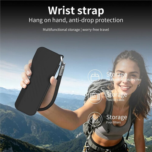Protective Storage Case for  Osmo Pocket 4/3 & Xtra Muse, Portable Gimbal Camera Accessories